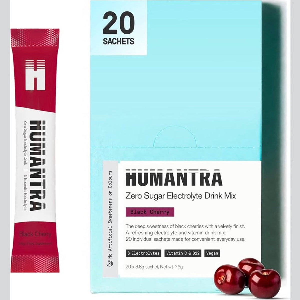 Humantra Hydration Packets | Zero Calorie, Zero Sugar Electrolyte Hydration Multiplier w/Essential Minerals, Boost Immune & Metabolic Functions