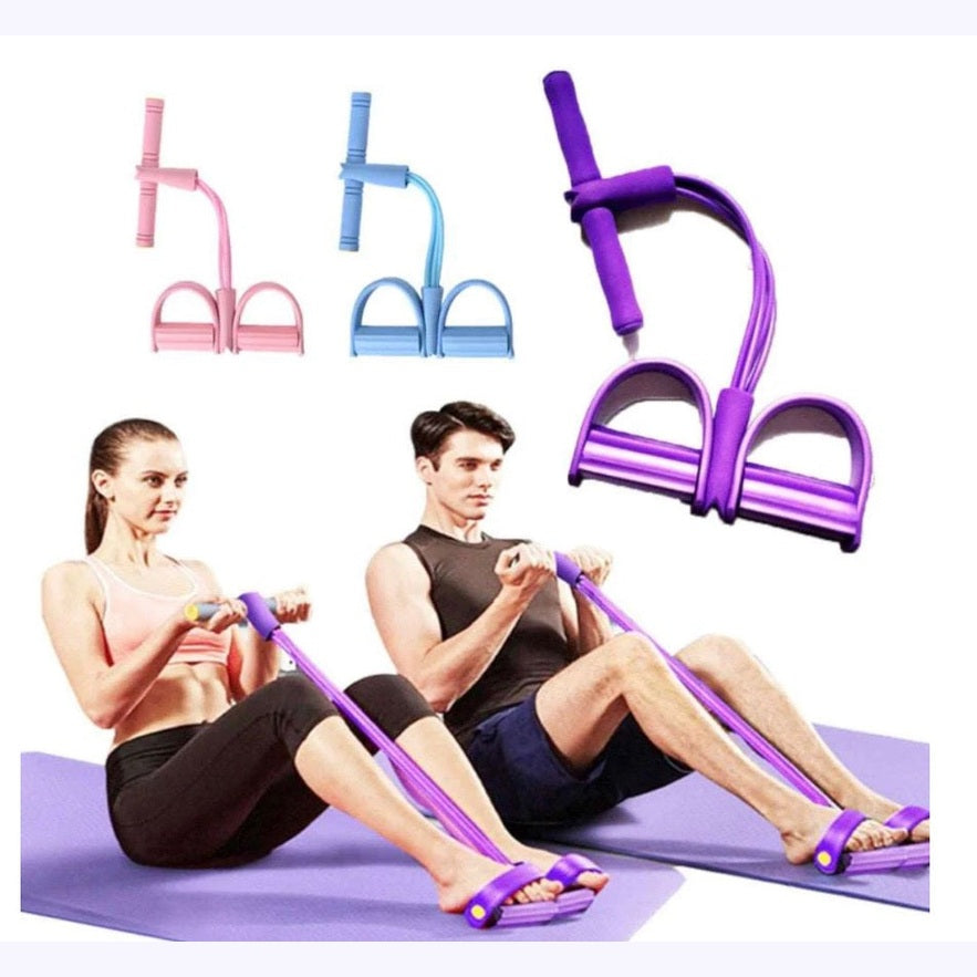 Pedal Resistance Tension Rope – Full Body Fitness Stretch Trainer