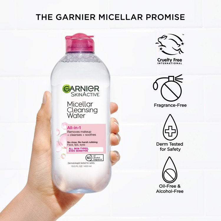 MICELLAR CLEANSING WATER FOR SENSITIVE SKIN  400ml