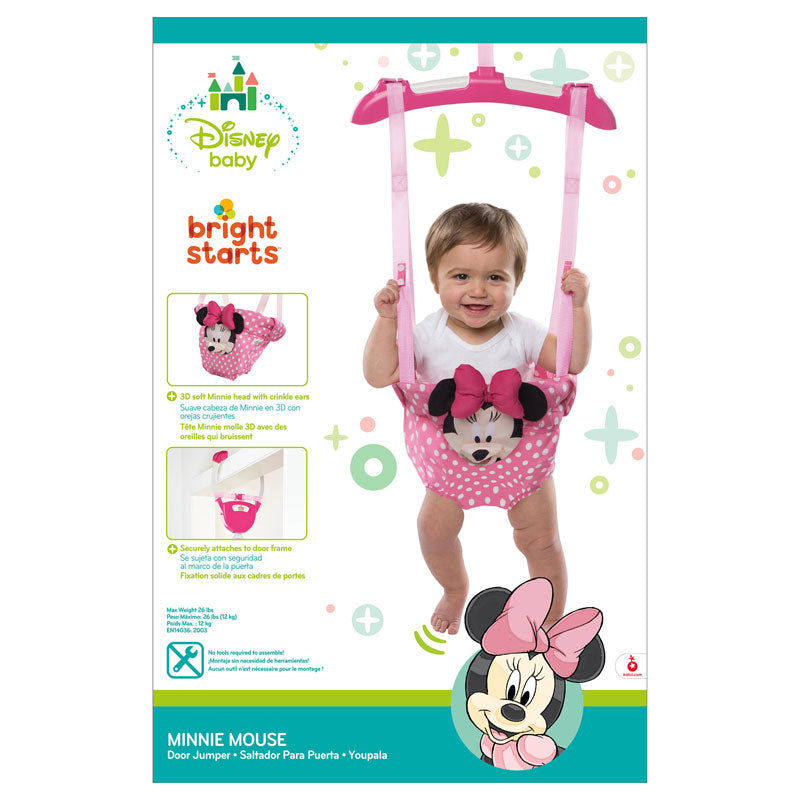 Bright Starts Disney Minnie Mouse Door Jumper