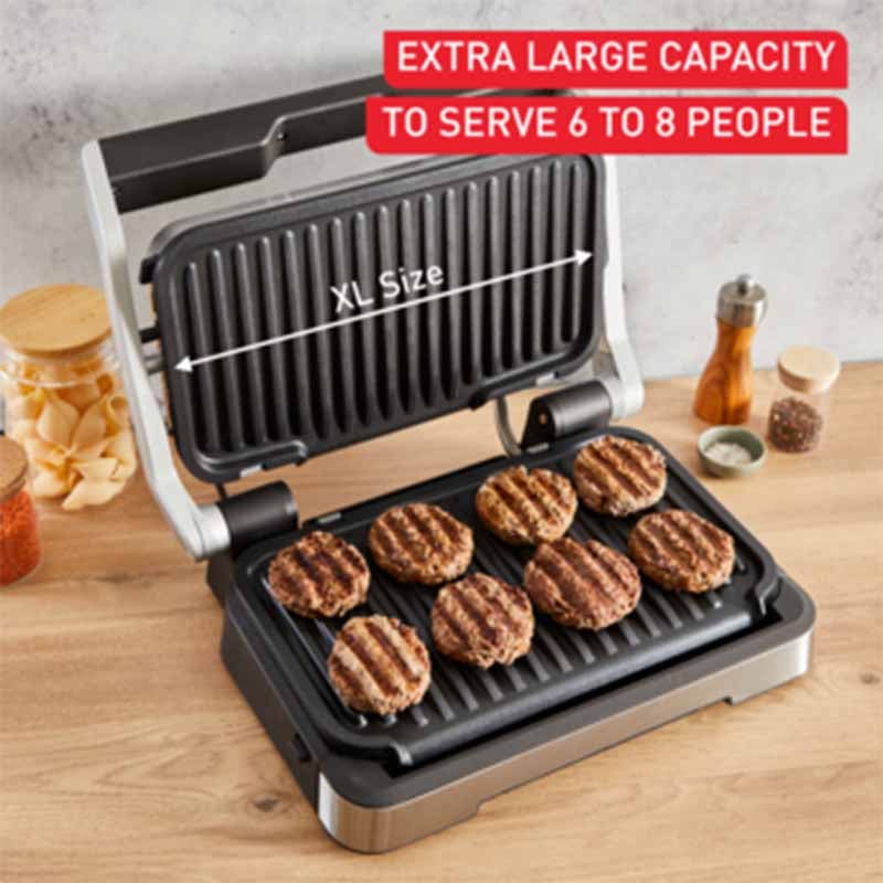 Tefal GC78MD28 OptiGrill 2in1 XL + Free*2 Sets  K185S734  6 SKEWERS