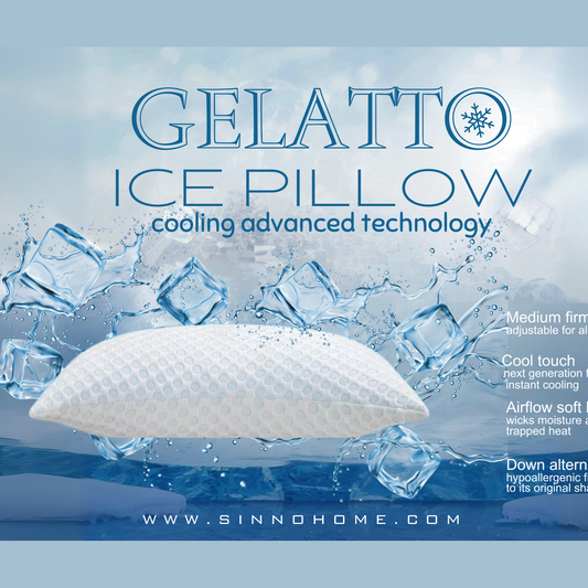 ICE COOLING PILLOW - pillow that truly keeps you cool.