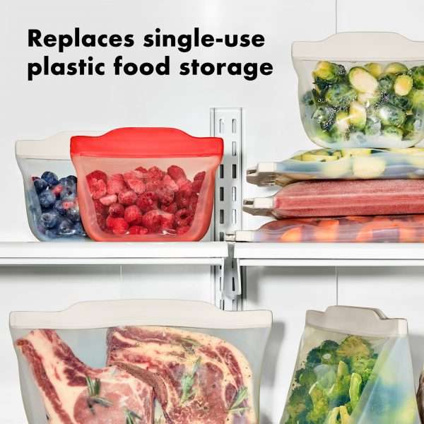 Silicone Reusable Bag Stand Up 32oz by OXO