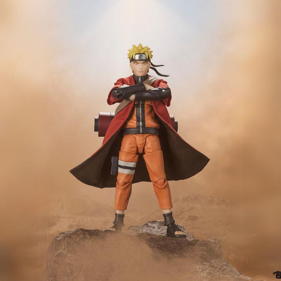 NARUTO UZUMAKI [Sage Mode] - Savior of Konoha - S.H.Figuarts Action Figure by Bandai Tamashii - Medaid International