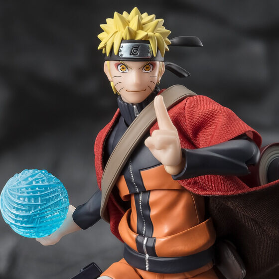 NARUTO UZUMAKI [Sage Mode] - Savior of Konoha - S.H.Figuarts Action Figure by Bandai Tamashii - Medaid International