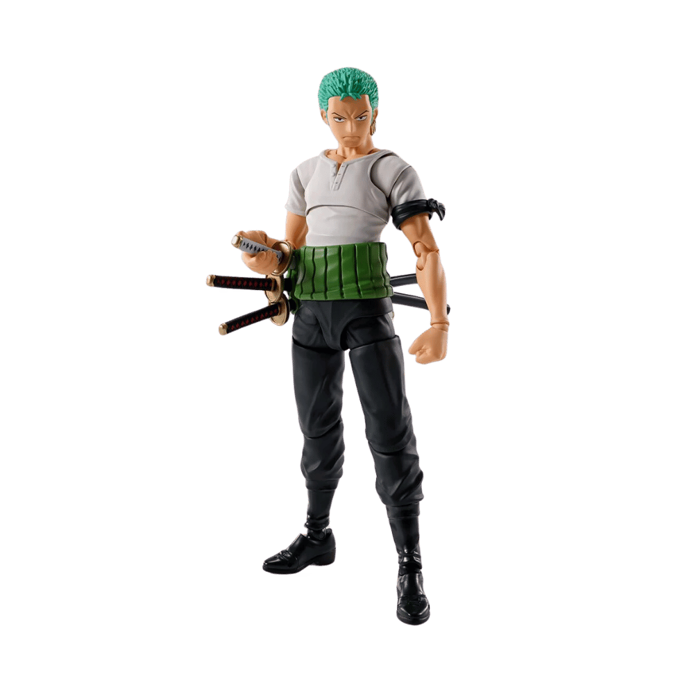 One Piece Roronoa Zoro ( Romance Dawn ) S.H.Figuarts Action Figure By Bandai Tamashii - Medaid International