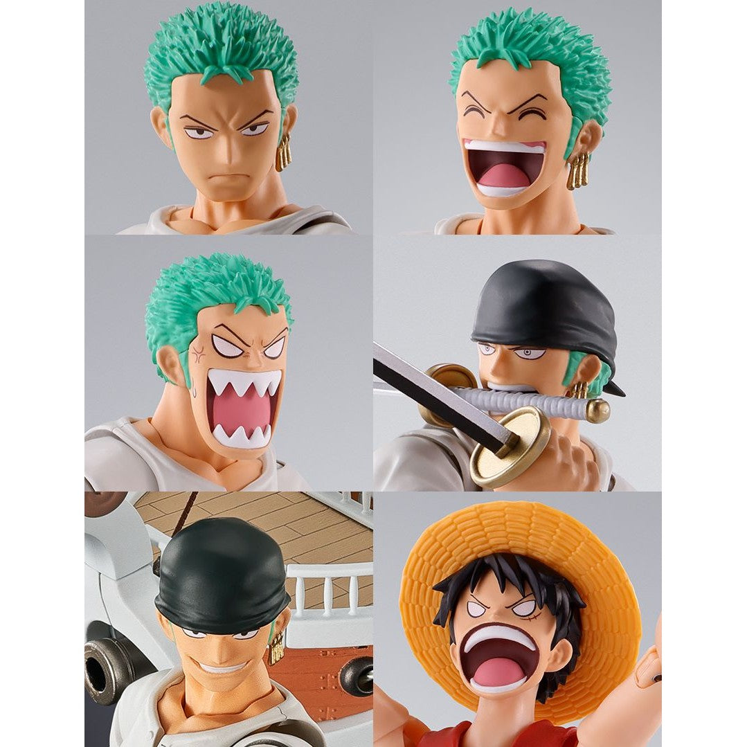 One Piece Roronoa Zoro ( Romance Dawn ) S.H.Figuarts Action Figure By Bandai Tamashii - Medaid International