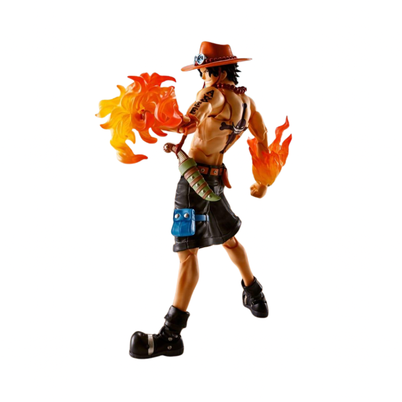 One Piece PORTGAS D ACE -FLAME FIST- S.H.Figuarts Action Figure By Bandai Tamashii - Medaid International