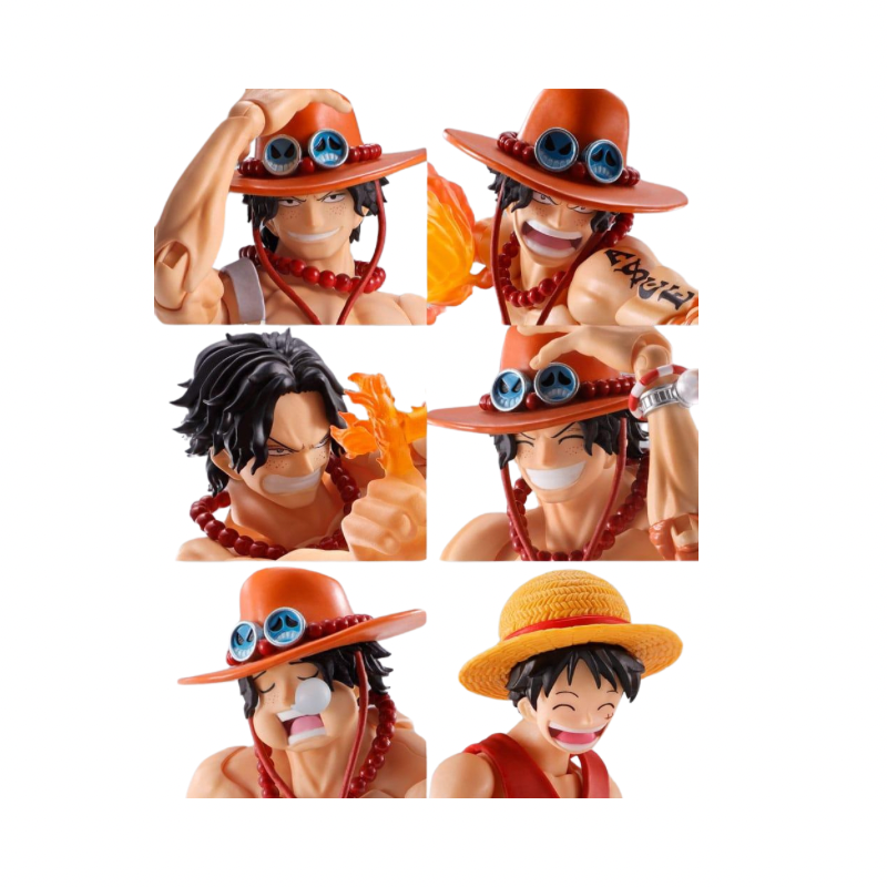 One Piece PORTGAS D ACE -FLAME FIST- S.H.Figuarts Action Figure By Bandai Tamashii - Medaid International