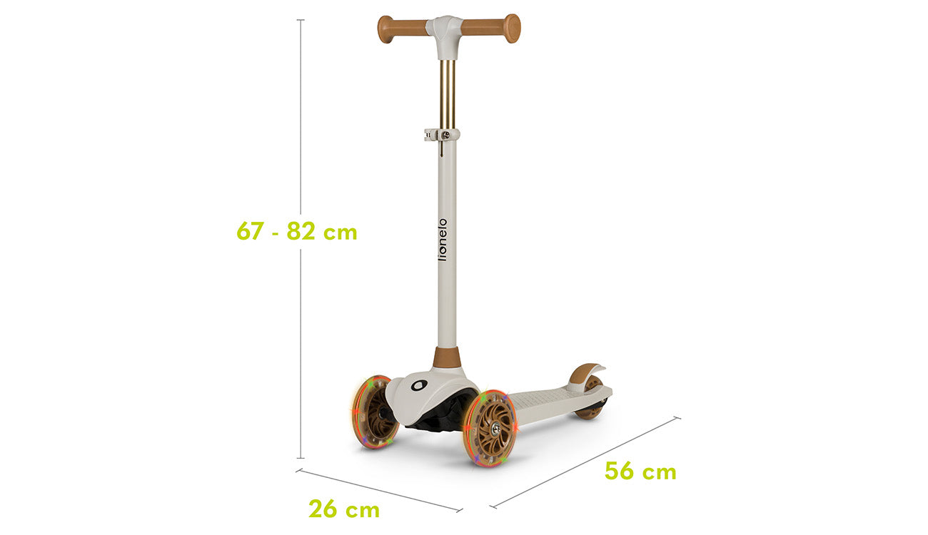 Lionelo - Jessy Scooter - Brown