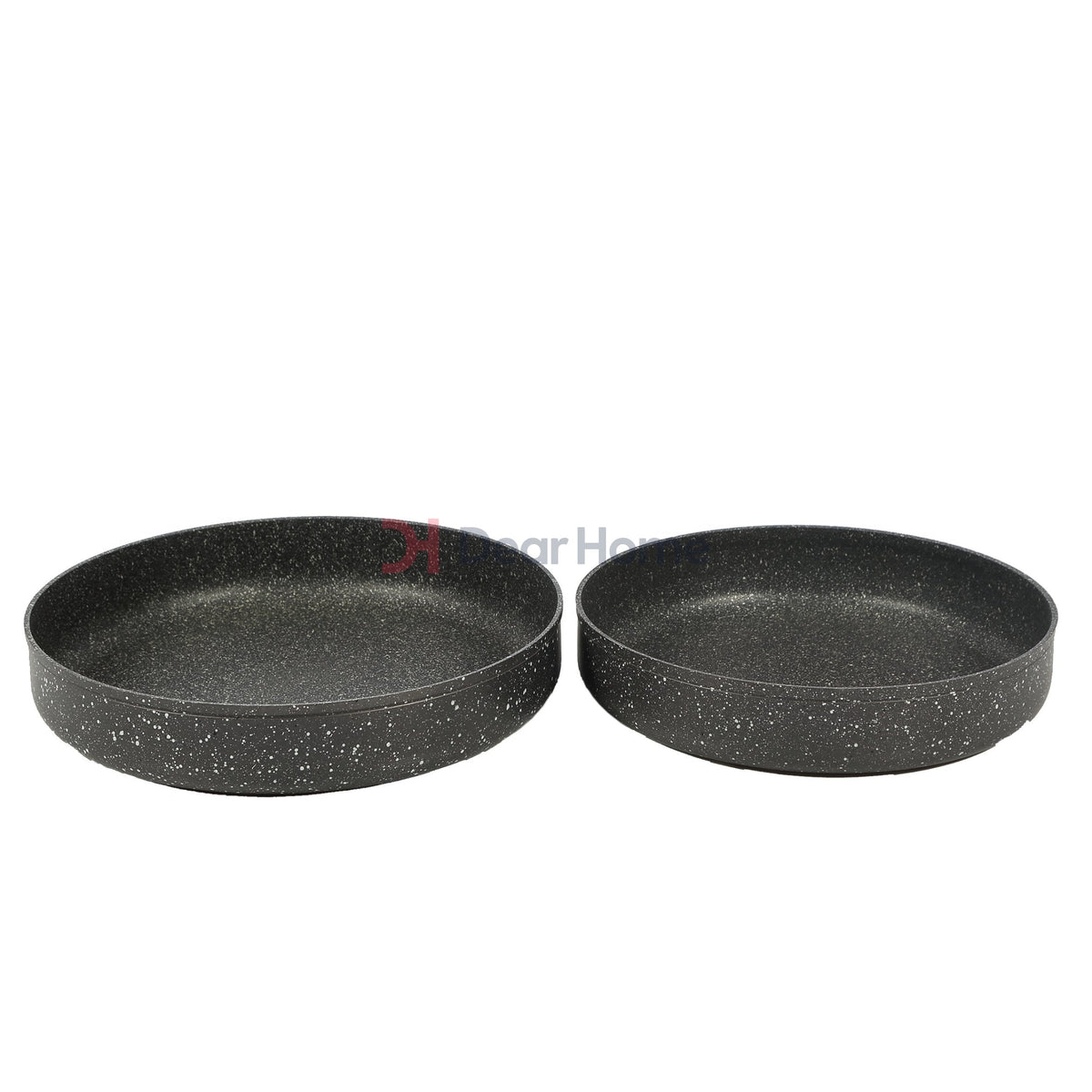 German Granite Round Tray Set 32+36Cm