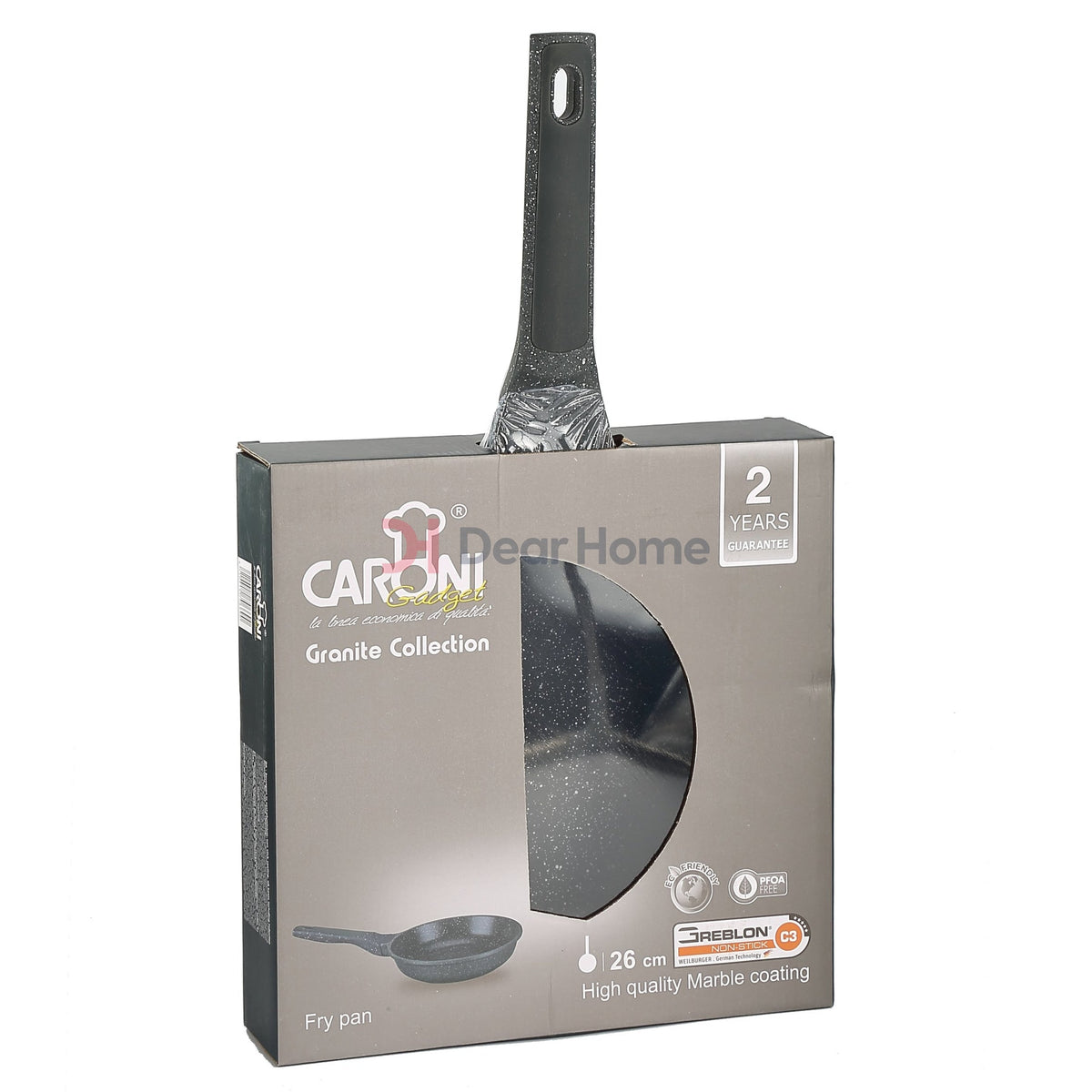 German Greblon Granite 26Cm Fry Pan