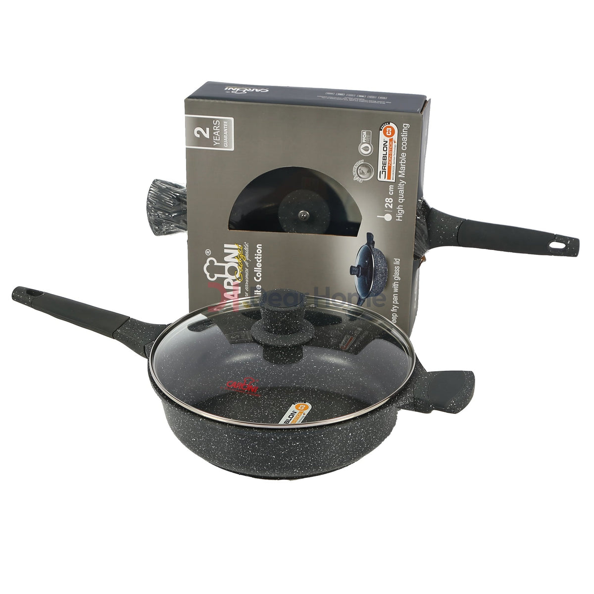 German Greblon Granite 28Cm Sauteuse