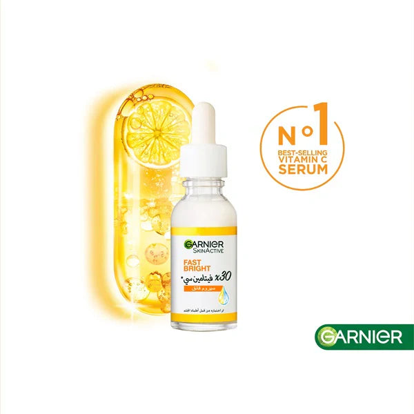 Garnier Skin Active Fast Fairness Bright Vitamin C + Niacinamide 30x Brightening Booster Day Serum