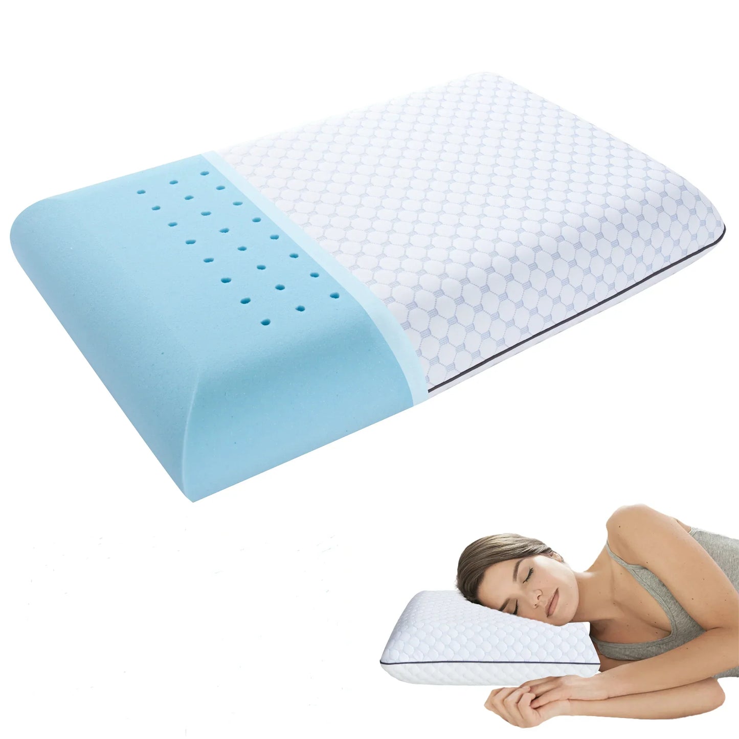 Ice Visco Memory foam Pillow