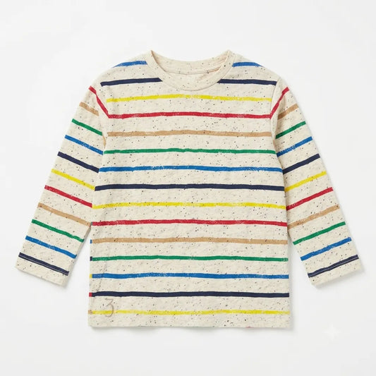 Zara Boy's Multicolor In A Striped  Long Sleeve  Blouse | Zara in Lebanon