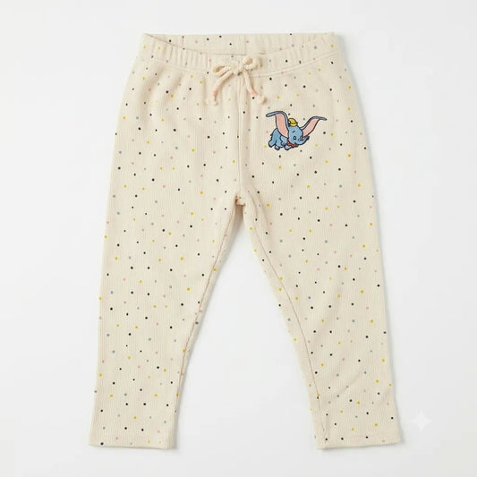 Zara Baby Girl's Light Beige Dumbo Print Legging | Zara  in Lebanon