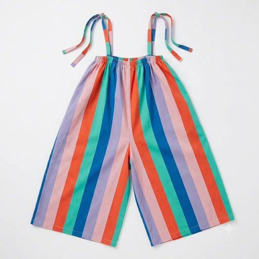 Zara Girl's Multicolor Striped  Romper    | Zara  in Lebanon