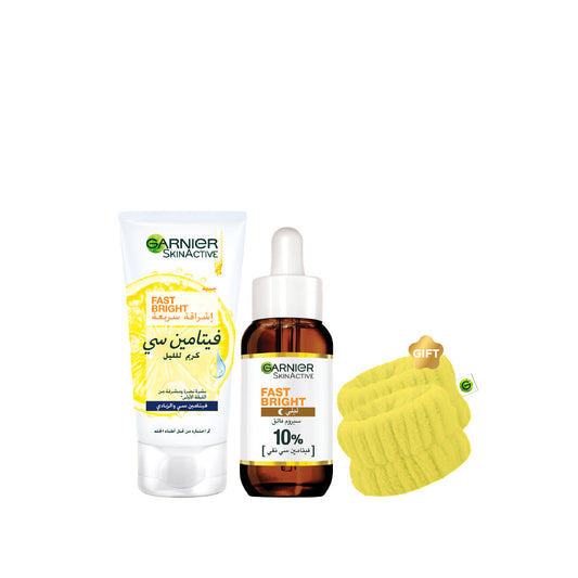 '-20% FREE Wrist Band Garnier Vitamin C Night Serum + Night Cream - Medaid International