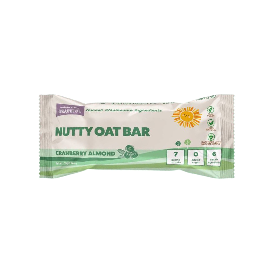 Nutty Oat Bar Cranberry Almond - Medaid International