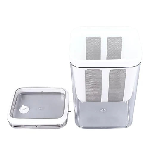 Greek - Stainless Steel Yogurt Strainer with Large Capacity for Creamy Texture