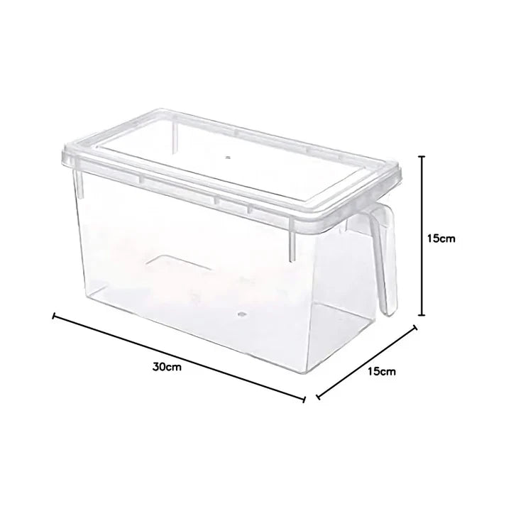Clear Plastic Kitchen Fridge Holder