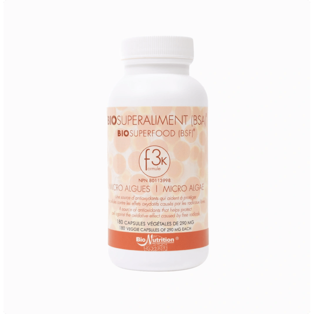 BioSuperfood formula F3K 180 capsules | 180 Capsules Formule F3K BioSuperfood - Medaid International