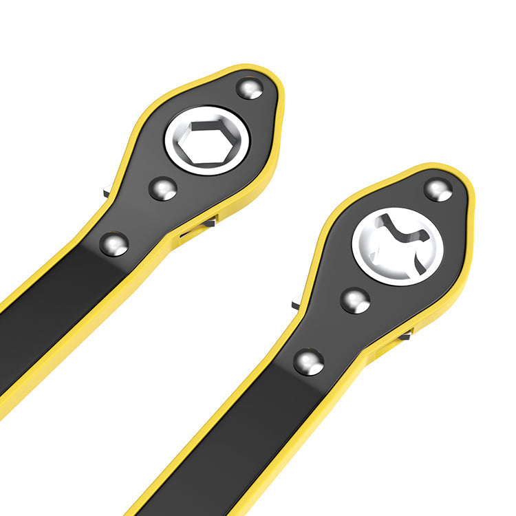 Auto 360° Steel Scissor Jack Ratchet Wrench