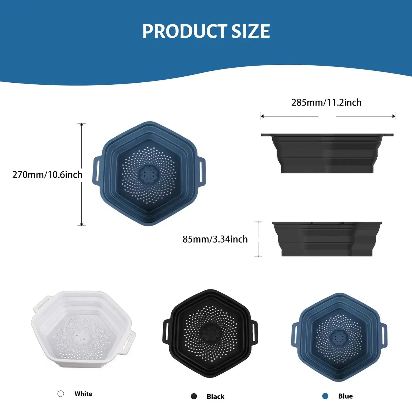 Foldable Silicone Ice Bath Shower