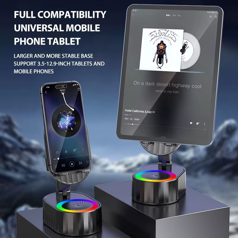 Portable Magnetic Induction Speaker Stand