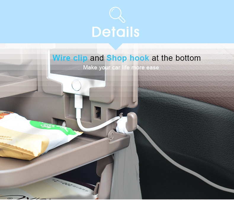 Car Seat Back Tray