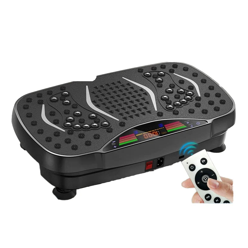 1-999  Levels Speed Range  Crazy Fit Massage Vibration Plate Exercise Machine for Home Fitness