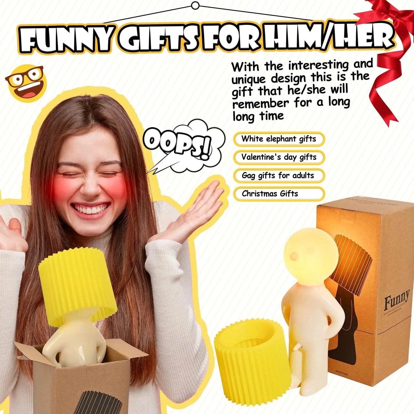 Shy Boy Night Lamp