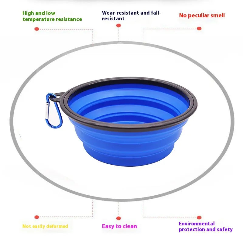 Portable Silicone Dog Bowl - Medaid International