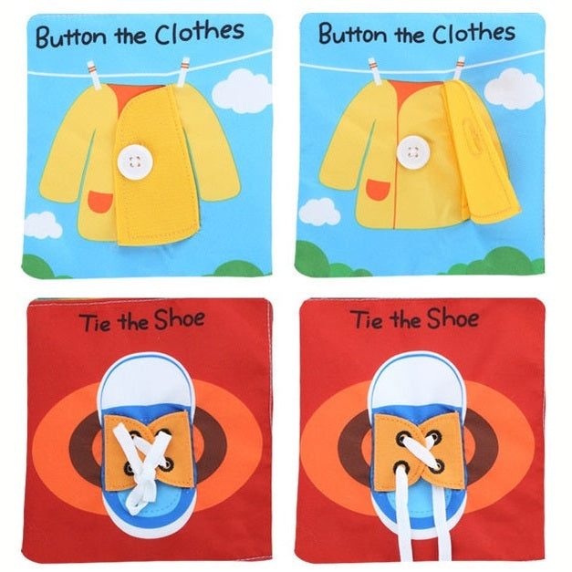 Tumama Kids - Baby Quiet Book - My Lovely Cloth Book