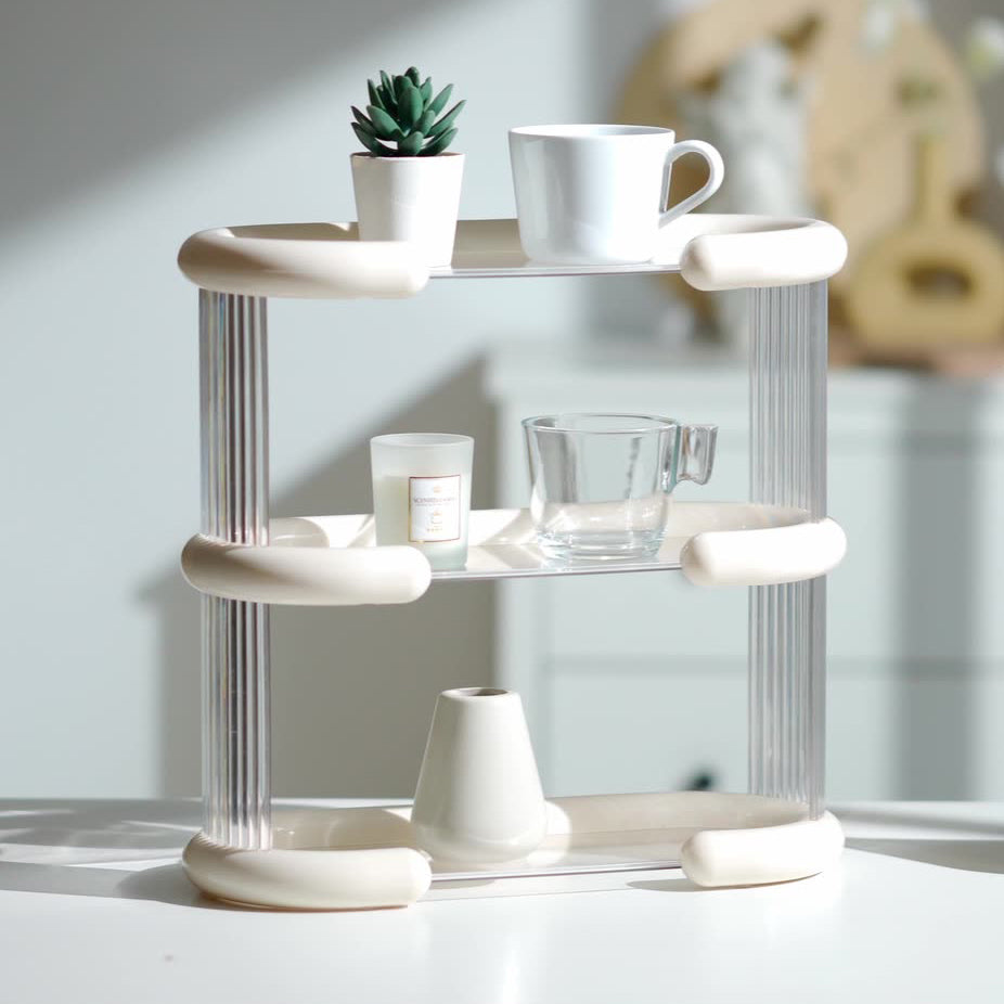 Elegant Plastic Storage Rack