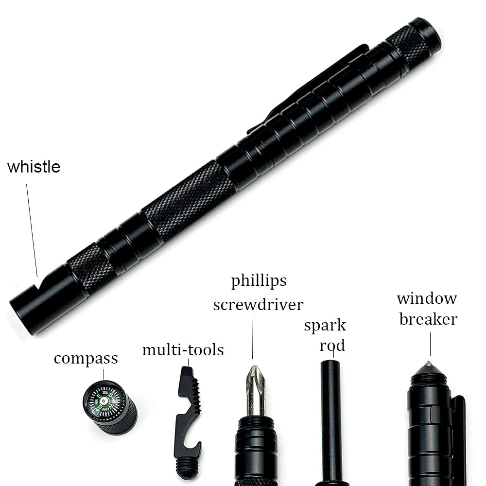 9-in-1 Tactical Multitool Pen