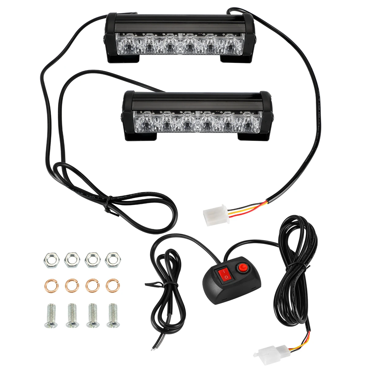 Police Led Warning Strobe Lights Light bar for Trucks Cars Waterproof - Medaid International