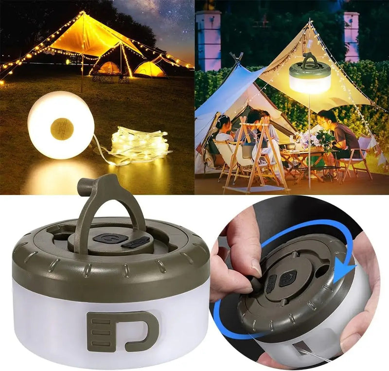 Outdoor Camping String Lights Led Rope - Medaid International