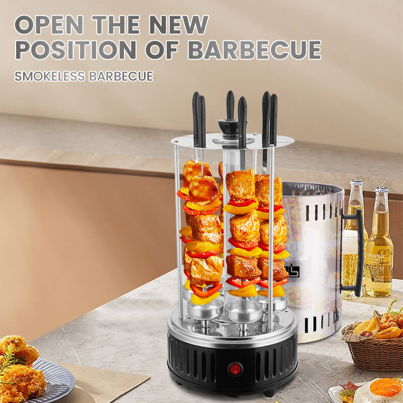 360° Rotisserie Cooking