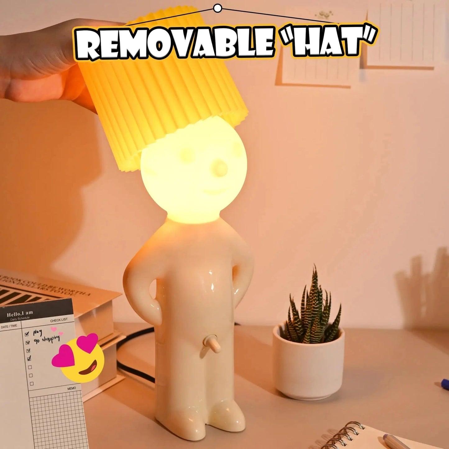 Shy Boy Night Lamp