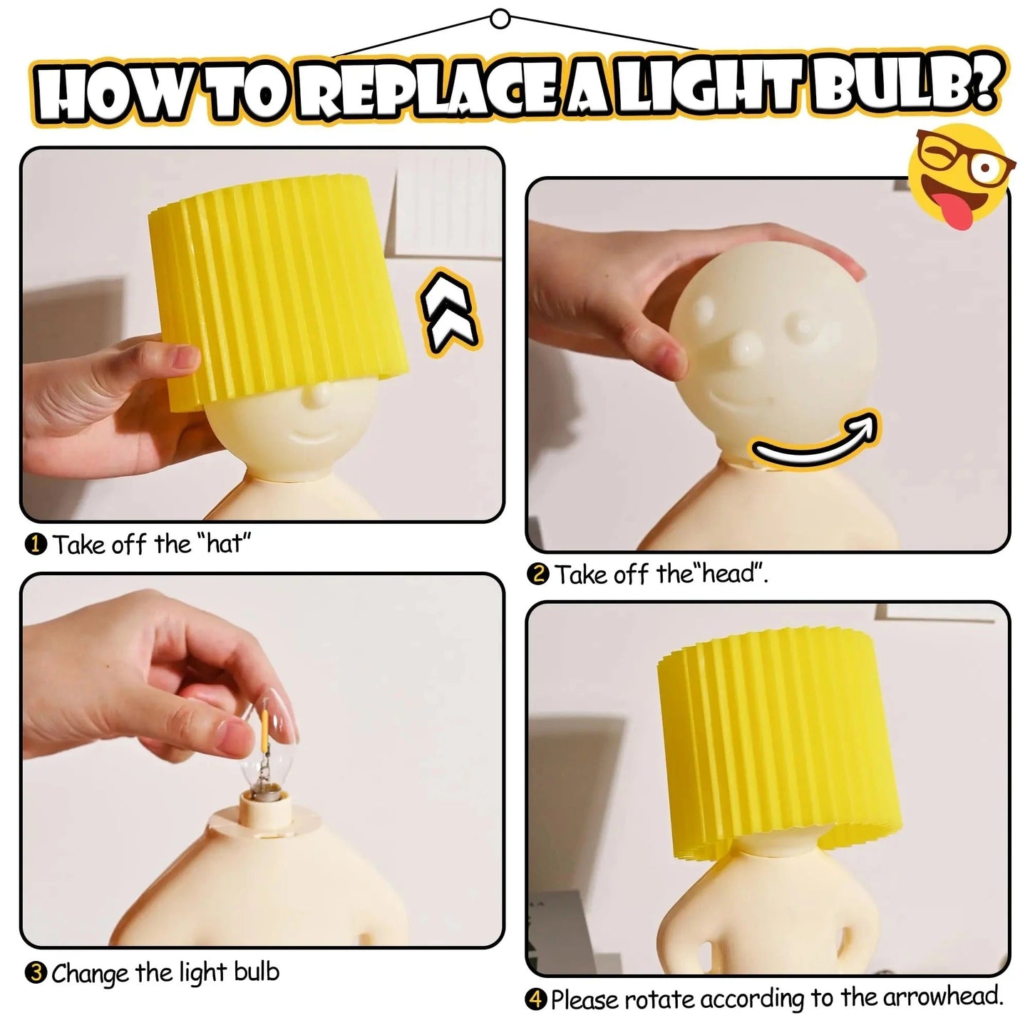 Shy Boy Night Lamp