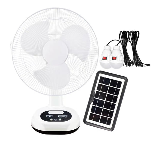 Portable Fan with Solar Panel - Medaid International