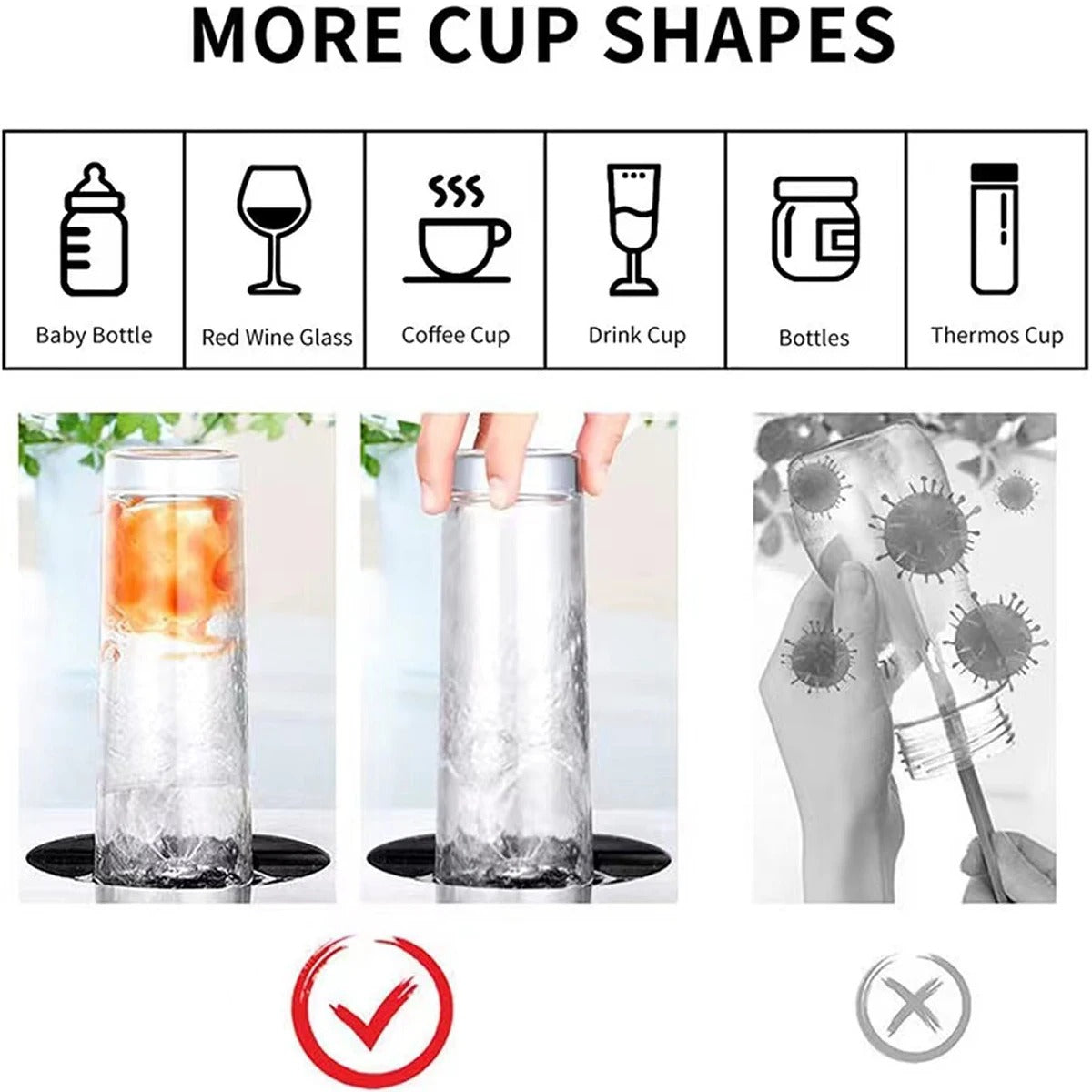 High Pressure Cup Rinser