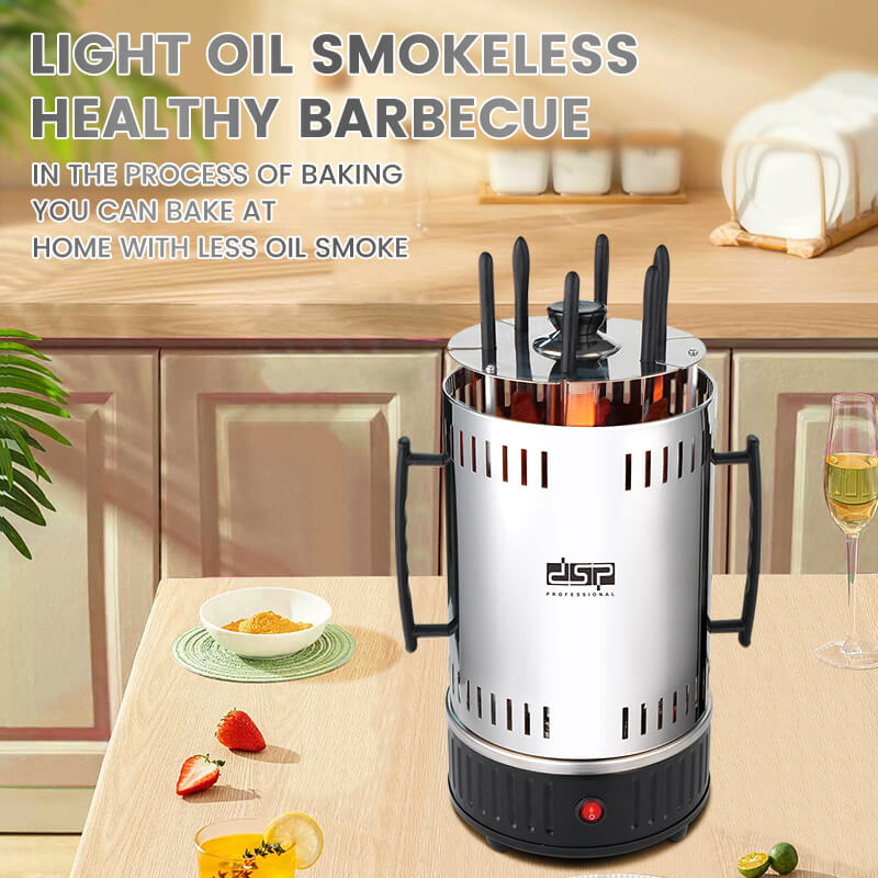 360° Rotisserie Cooking