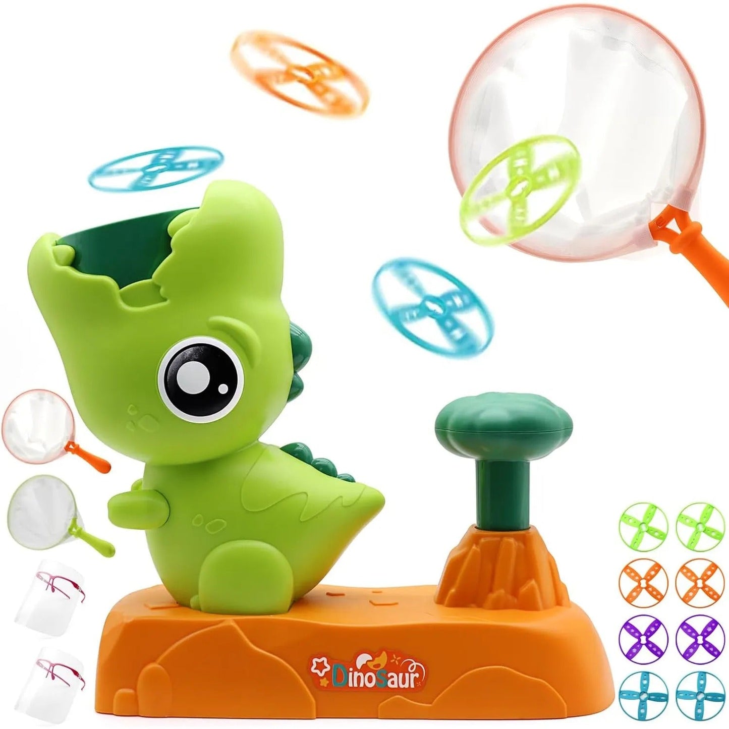 Dinosaur Frisbee Shooter Game
