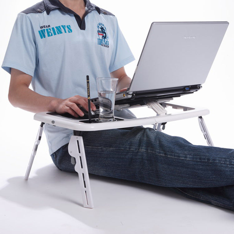 Foldable Laptop E-Table with Fans