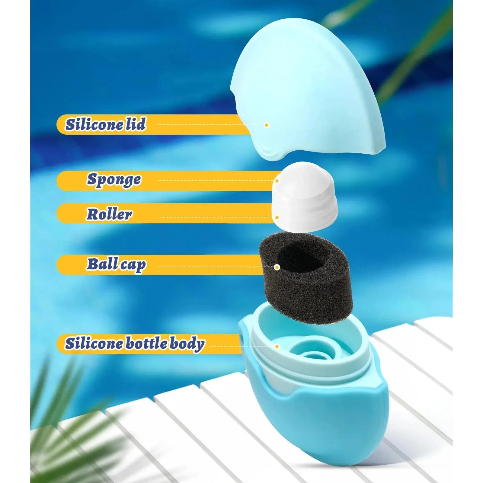 Leakproof Sunscreen Applicator - Medaid International