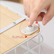 4 Pcs Self-Adhesive Castors Wheels Furniture