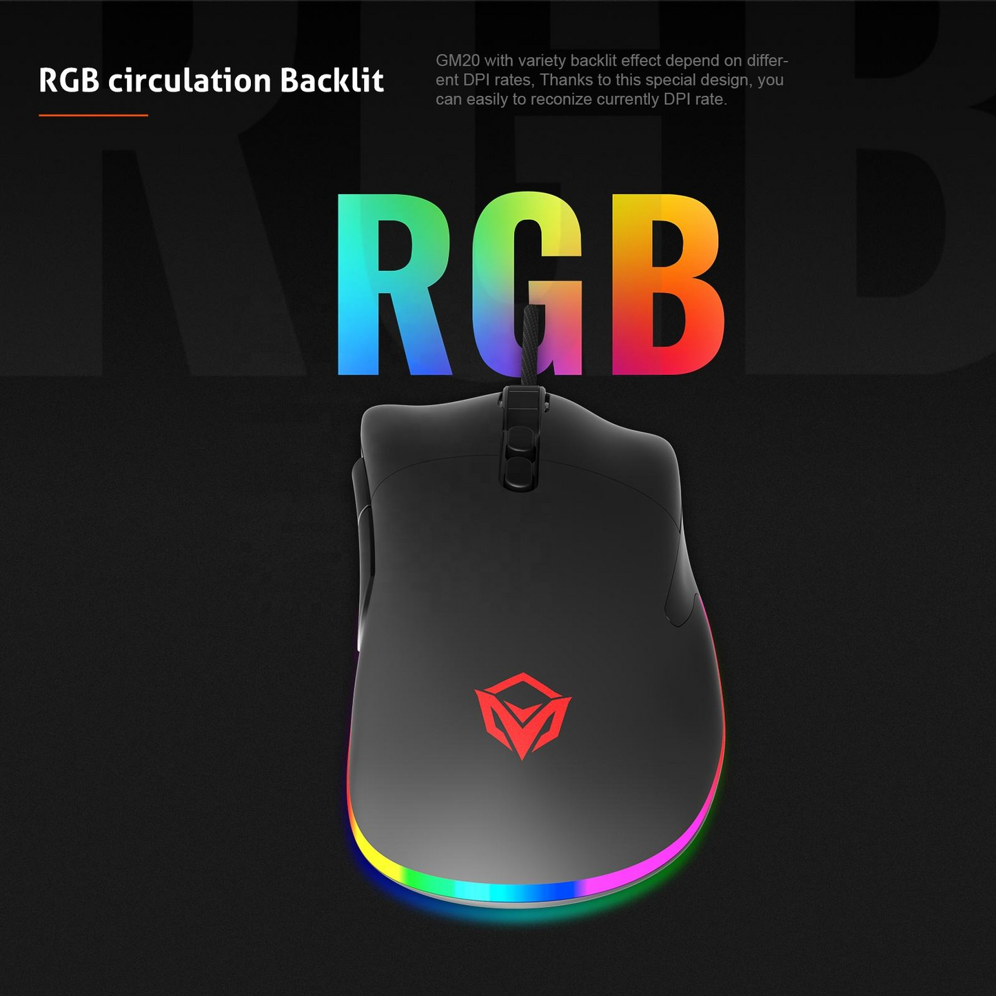 MEETION GM20 Optical Silent Wired Gaming Mouse - Medaid International
